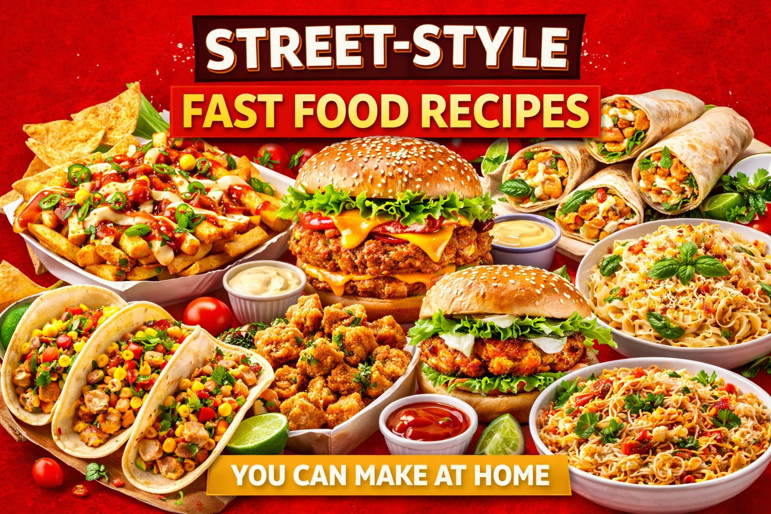 Street-Style Fast Food Recipes You Can Make at Home