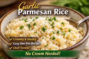 Garlic Parmesan Rice